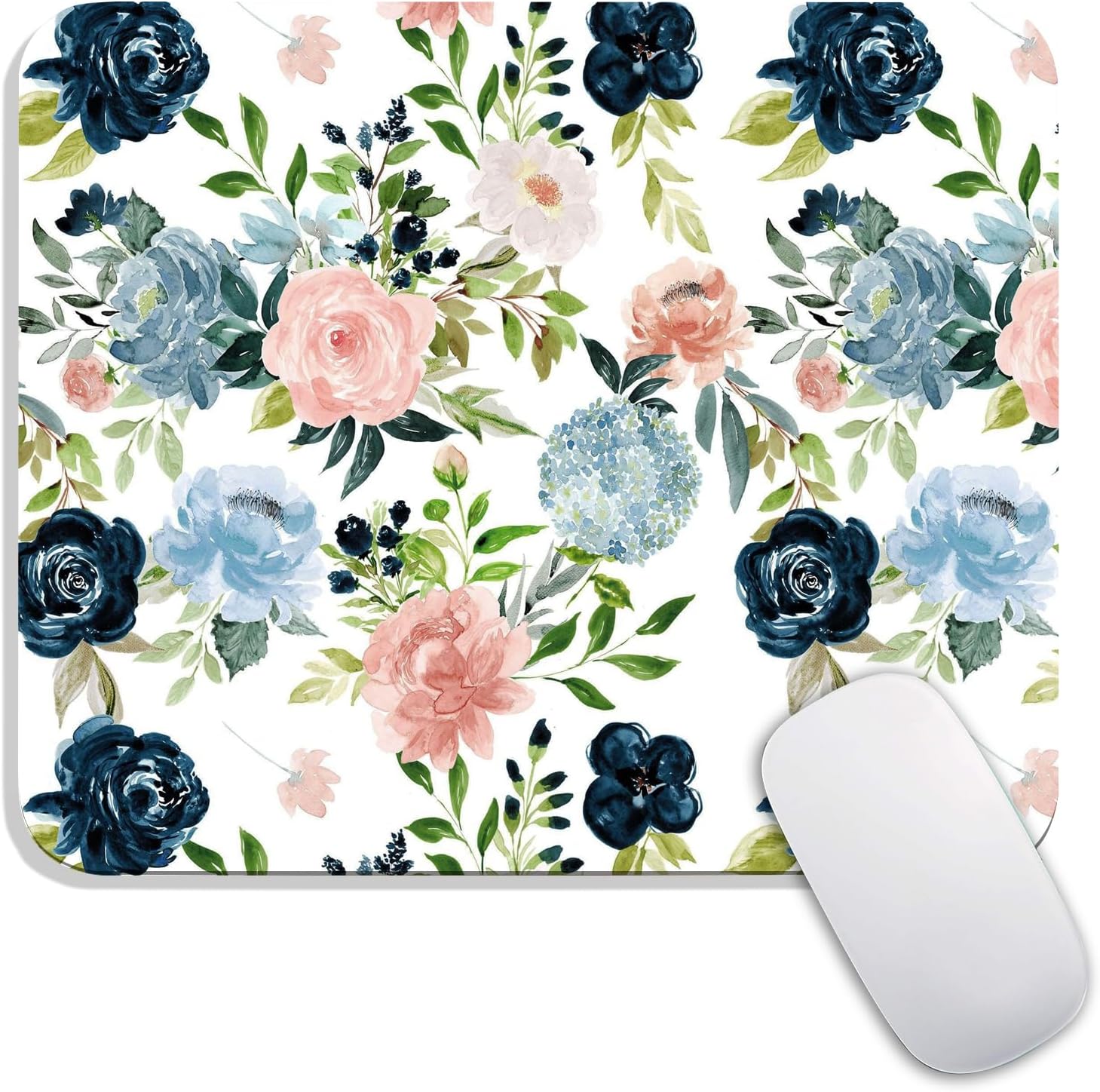 Armanza Square Mouse Pad Beautiful Flowers Plants, Personalized Premium-Textured Custom Mouse Mat Design, Washable Mousepad Cloth, Non-Slip Rubber Base Computer Mouse Pads for Wireless Mouse - Image 40