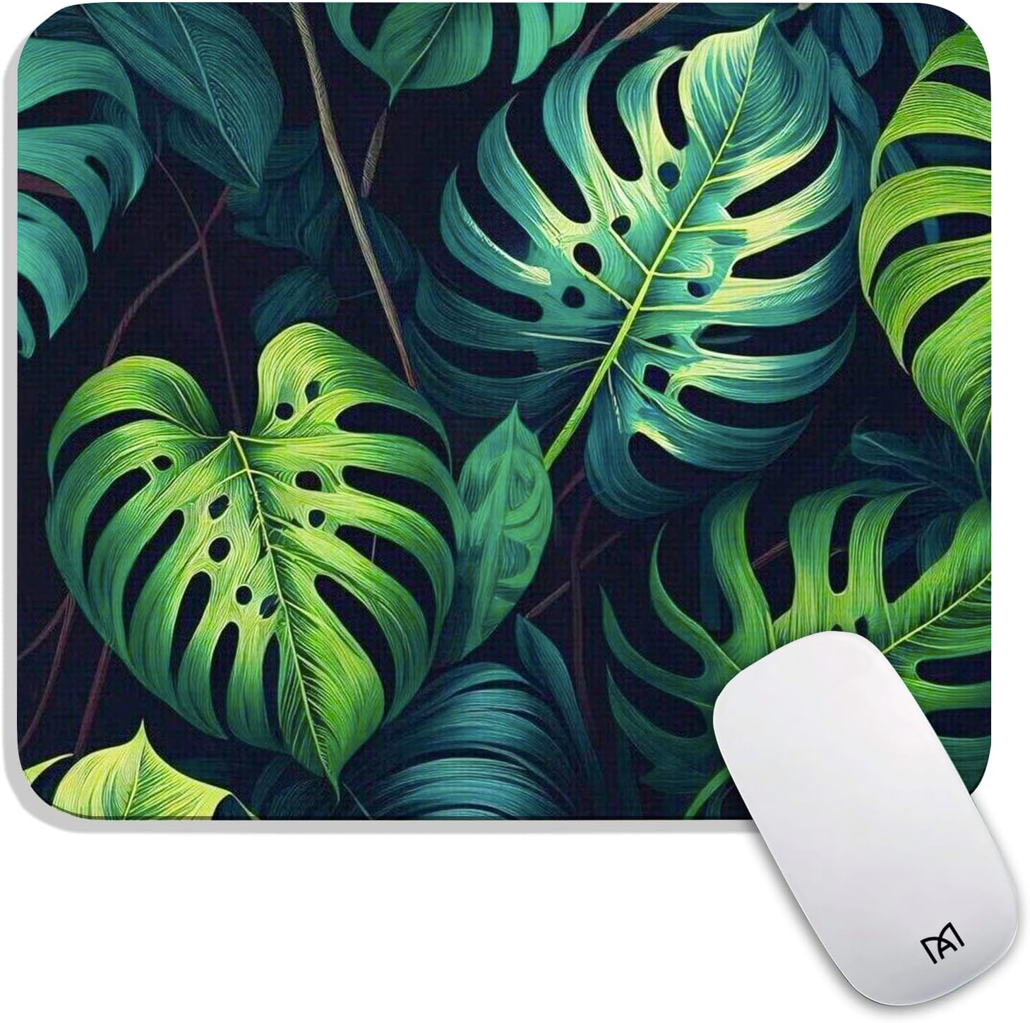 Armanza Square Mouse Pad Beautiful Flowers Plants, Personalized Premium-Textured Custom Mouse Mat Design, Washable Mousepad Cloth, Non-Slip Rubber Base Computer Mouse Pads for Wireless Mouse - Image 11