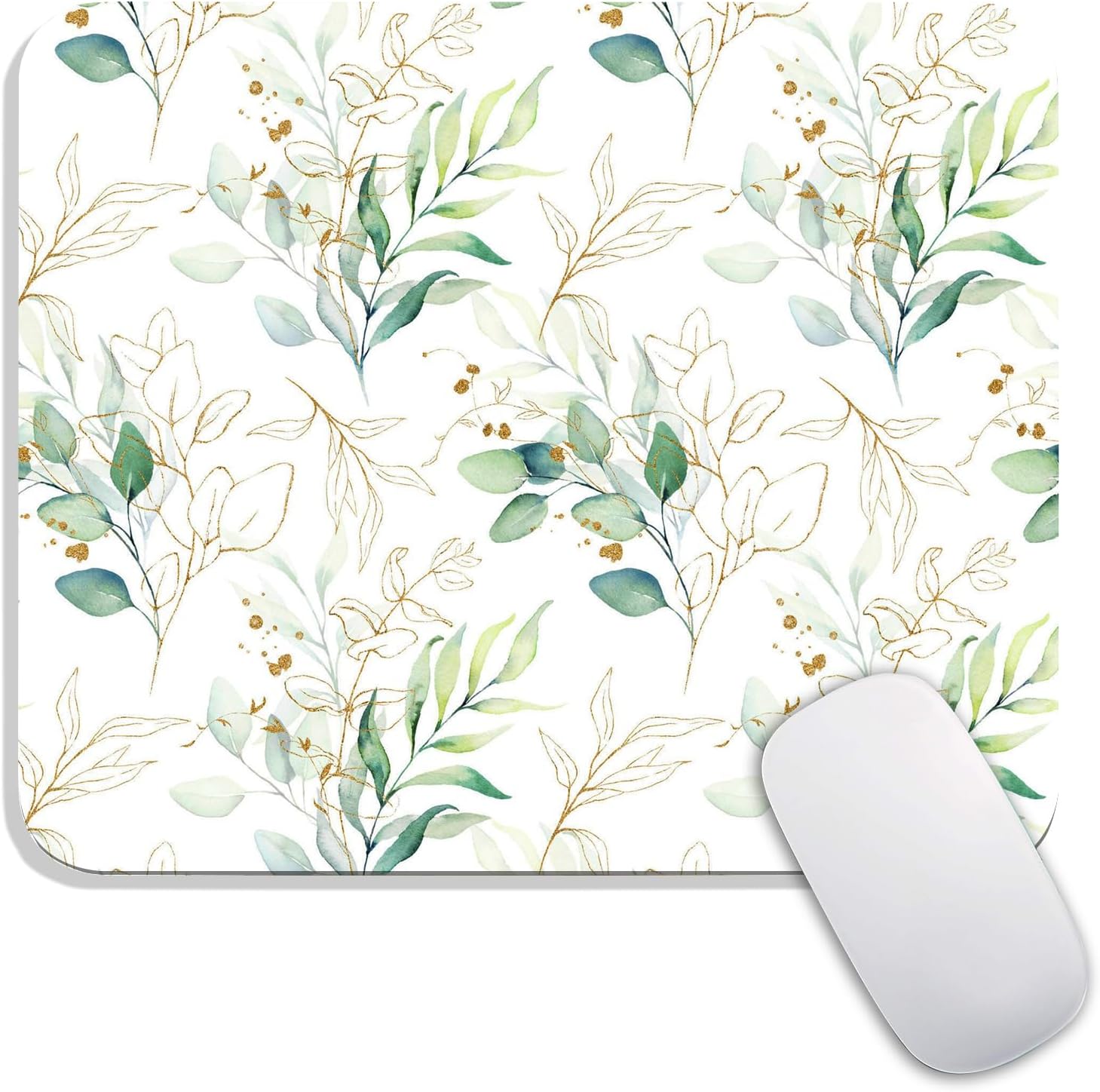 Armanza Square Mouse Pad Beautiful Flowers Plants, Personalized Premium-Textured Custom Mouse Mat Design, Washable Mousepad Cloth, Non-Slip Rubber Base Computer Mouse Pads for Wireless Mouse - Image 21