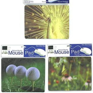 Assorted decorative mouse pads (Case Pack 60)