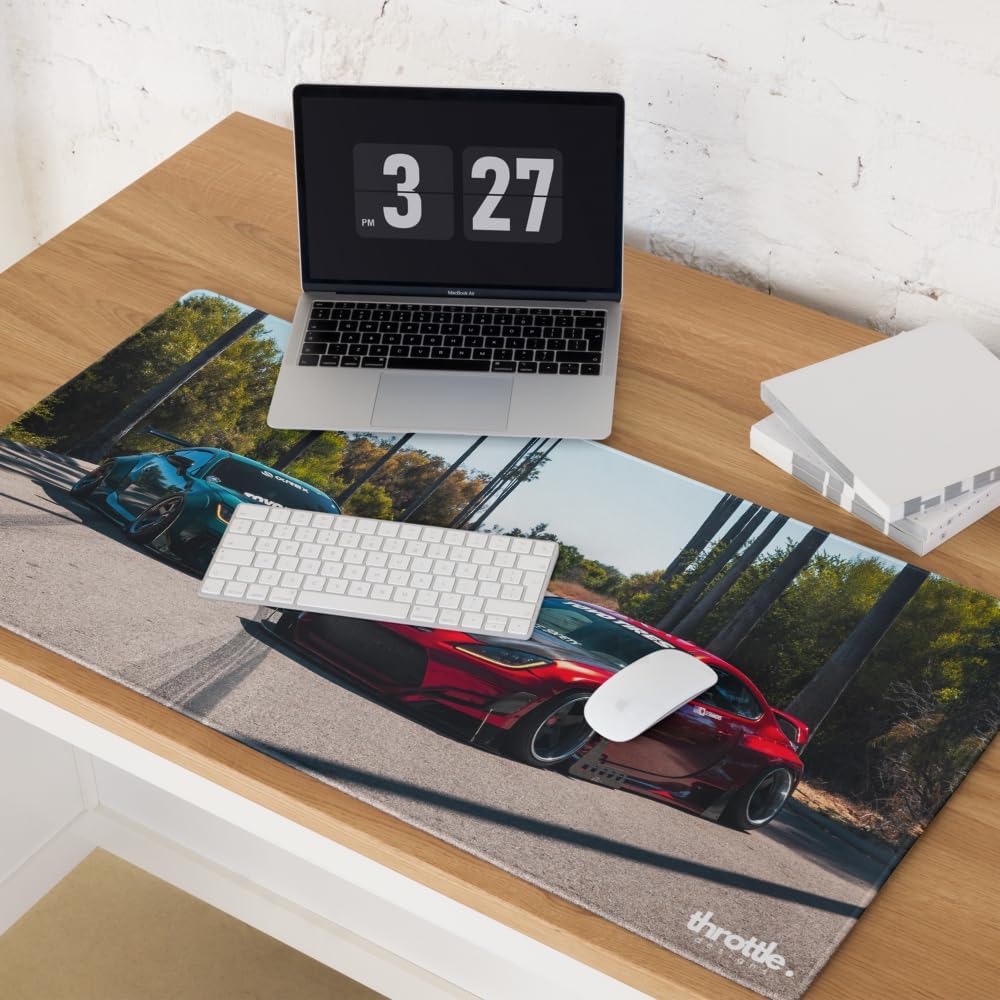 Car Mouse Pad XL 36×18 | BRZ Extended Mouse Pad | Extended Surface for Large Desks | Optimized for Precision Gaming Control | Smooth Glide for Precise Control | Non-Slip for Stability - Image 6