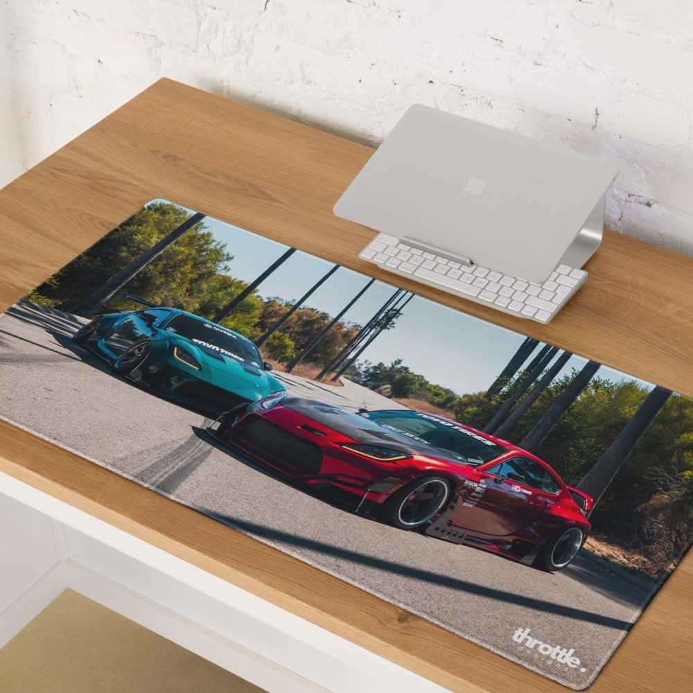 Car Mouse Pad XL 36×18 | BRZ Extended Mouse Pad | Extended Surface for Large Desks | Optimized for Precision Gaming Control | Smooth Glide for Precise Control | Non-Slip for Stability - Image 7