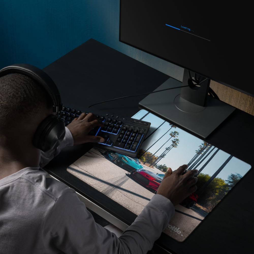 Car Mouse Pad XL 36×18 | BRZ Extended Mouse Pad | Extended Surface for Large Desks | Optimized for Precision Gaming Control | Smooth Glide for Precise Control | Non-Slip for Stability - Image 9