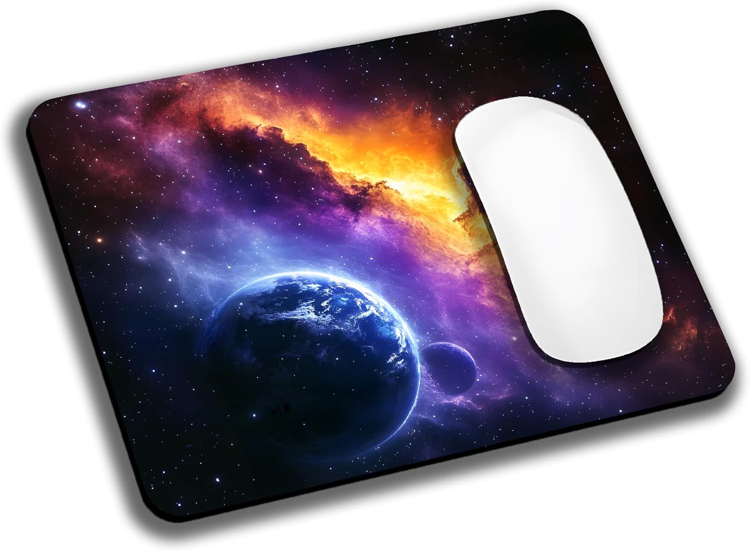 Cute Succulent Plants Mouse Pads for Desk, Portable Wireless Computer Mouse pad Small Design with Women, Non-Slip Rubber Base Laptop Mousepad 9.5" x 7.9" Smooth Surface for Office & Travel - Image 14