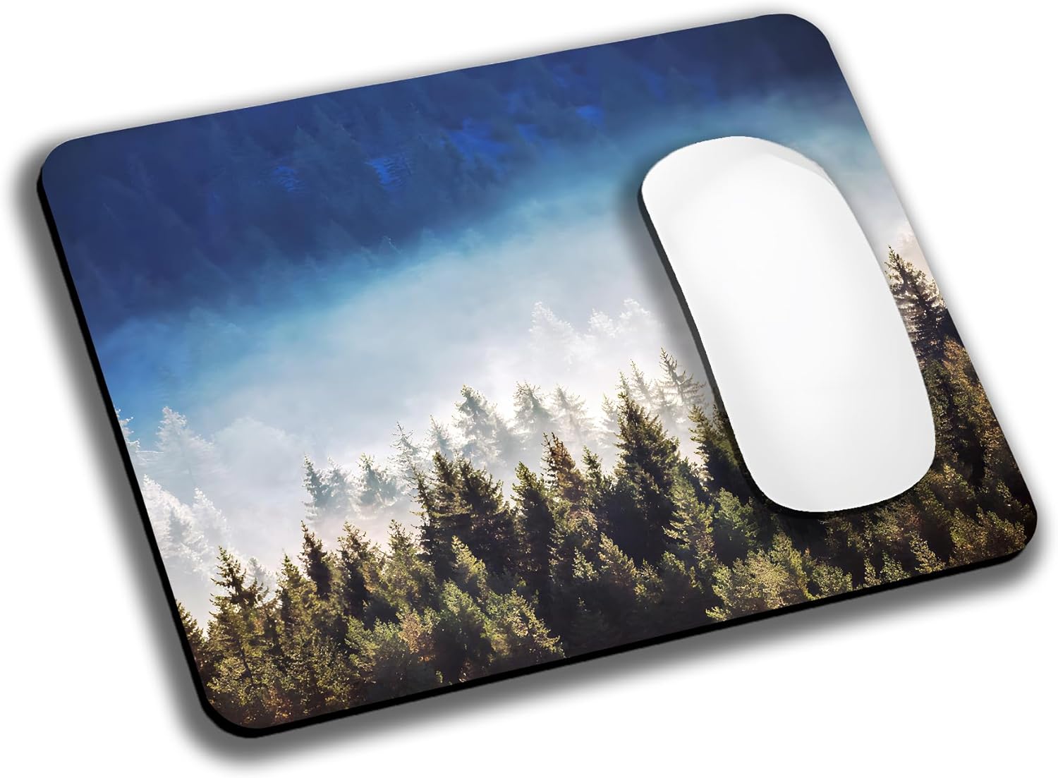 Cute Succulent Plants Mouse Pads for Desk, Portable Wireless Computer Mouse pad Small Design with Women, Non-Slip Rubber Base Laptop Mousepad 9.5" x 7.9" Smooth Surface for Office & Travel - Image 8