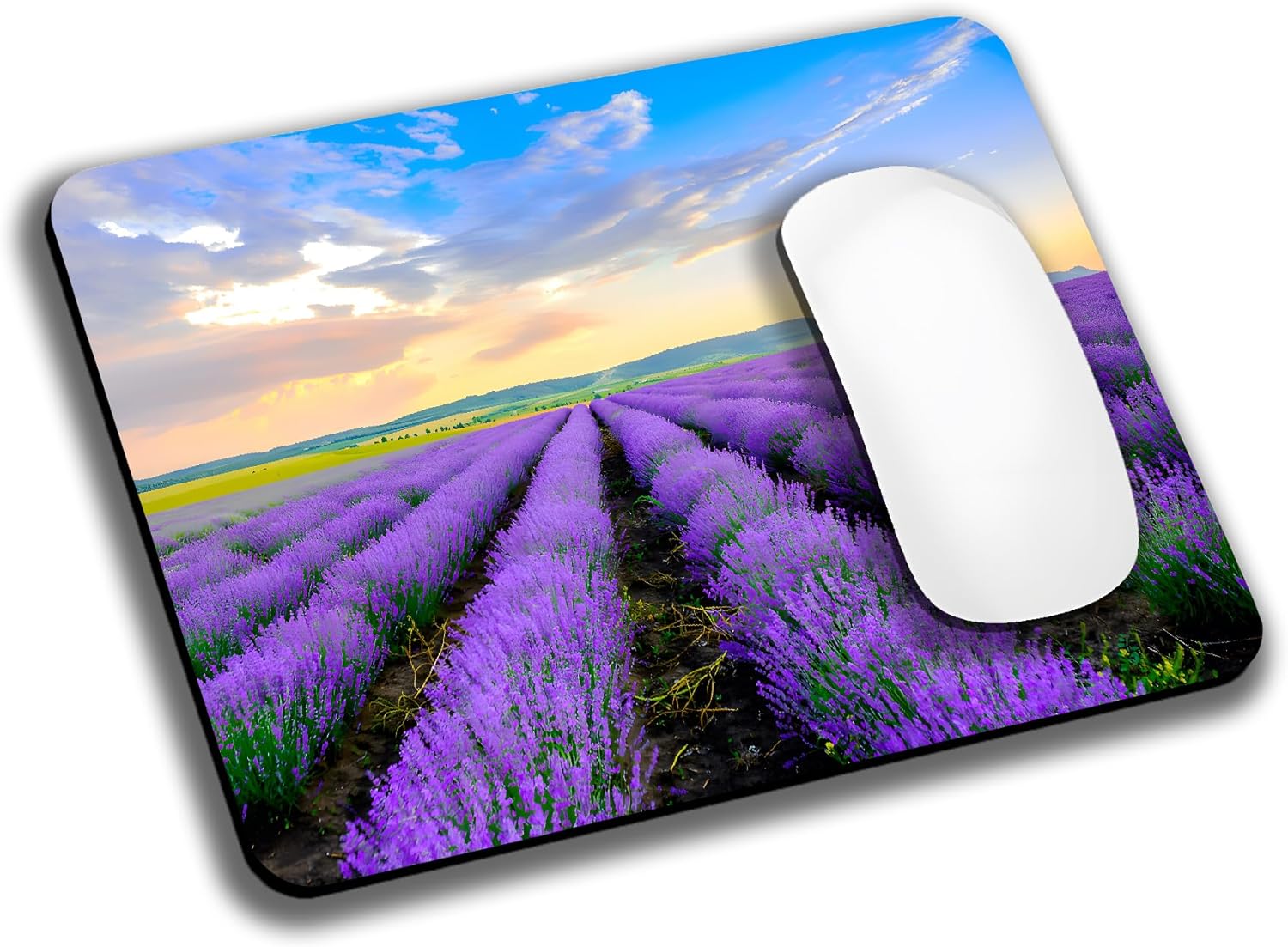 Cute Succulent Plants Mouse Pads for Desk, Portable Wireless Computer Mouse pad Small Design with Women, Non-Slip Rubber Base Laptop Mousepad 9.5" x 7.9" Smooth Surface for Office & Travel - Image 27