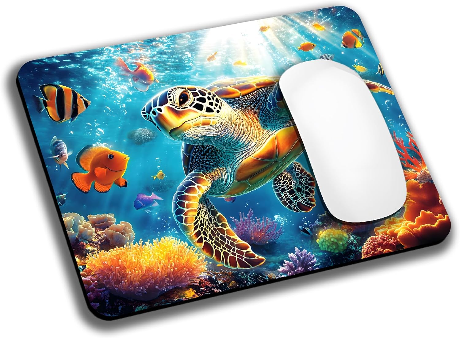 Cute Succulent Plants Mouse Pads for Desk, Portable Wireless Computer Mouse pad Small Design with Women, Non-Slip Rubber Base Laptop Mousepad 9.5" x 7.9" Smooth Surface for Office & Travel - Image 22