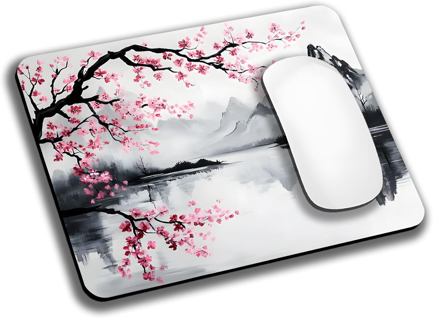 Cute Succulent Plants Mouse Pads for Desk, Portable Wireless Computer Mouse pad Small Design with Women, Non-Slip Rubber Base Laptop Mousepad 9.5" x 7.9" Smooth Surface for Office & Travel - Image 24