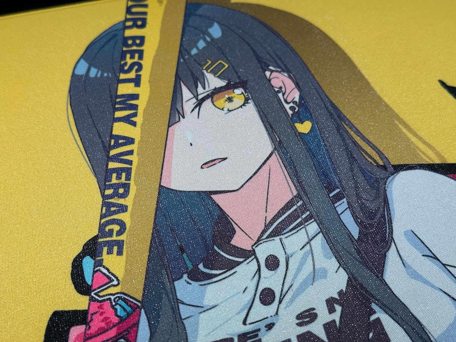 D-Glow Liz Cloth Gaming Mouse Pad with 2.5mm Precision-Stitched Edges, XL Size 490 x 420 * 4mm&Non-Slip Poron Base Mousepad for Gaming and Office - Image 3