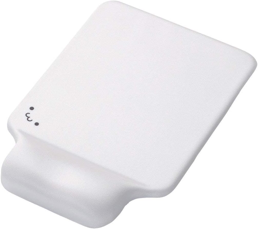 ELECOM Ergonomic Mouse Pad with Wrist Rest Gel Type for Laptop, Office & Home, Pain Relief Non-Slip Rubber Base MP-GELWH