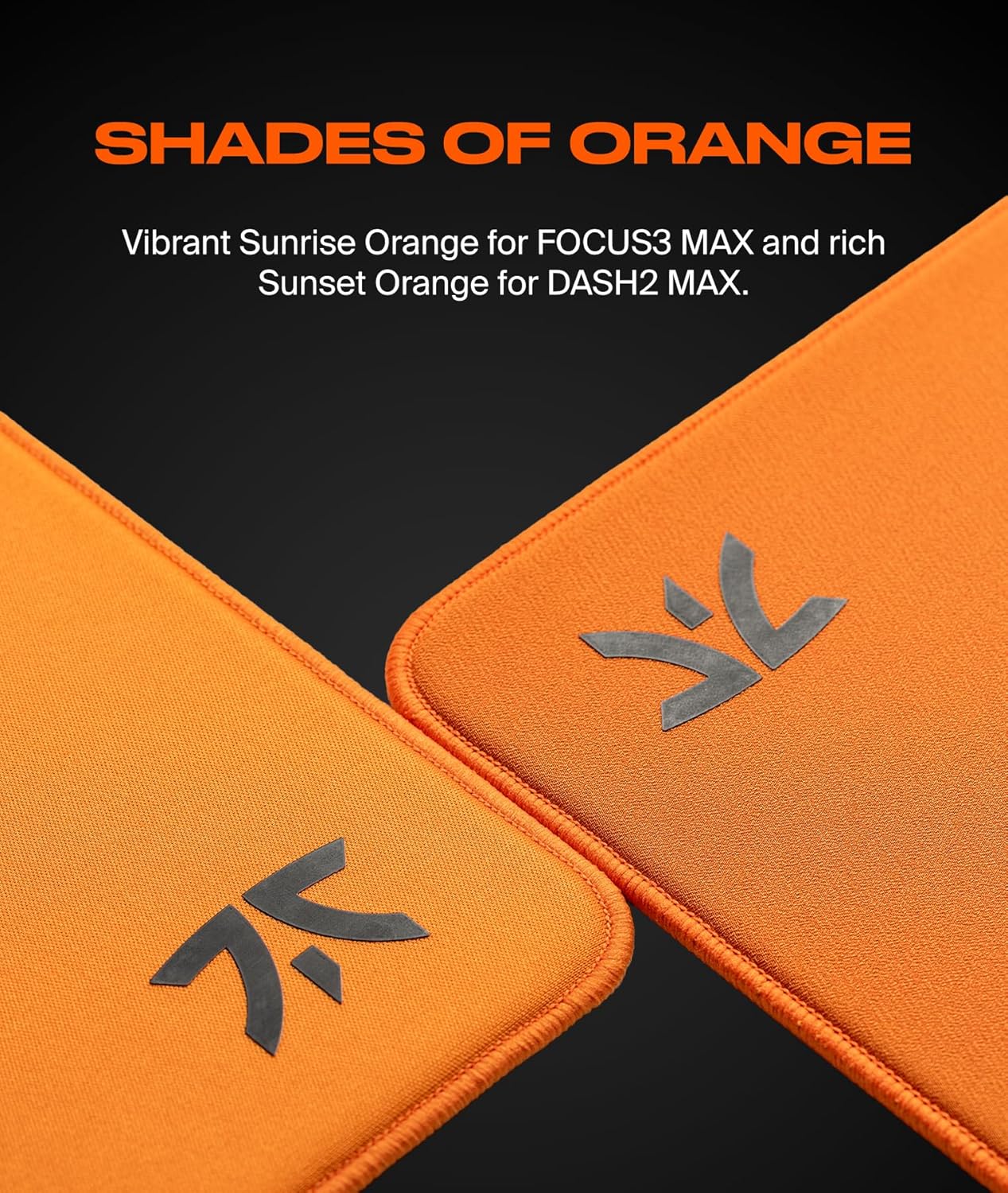 Fnatic MAX FOCUS3 L Pro Gaming Mouse Pad, Sunrise Orange Smooth Cloth Control Surface, Water Resistant Coating, with Non-Slip PORON Foam Base & Micro-Knit Stitched Edges (Size 18.9" x 15.85" x 0.24") - Image 10