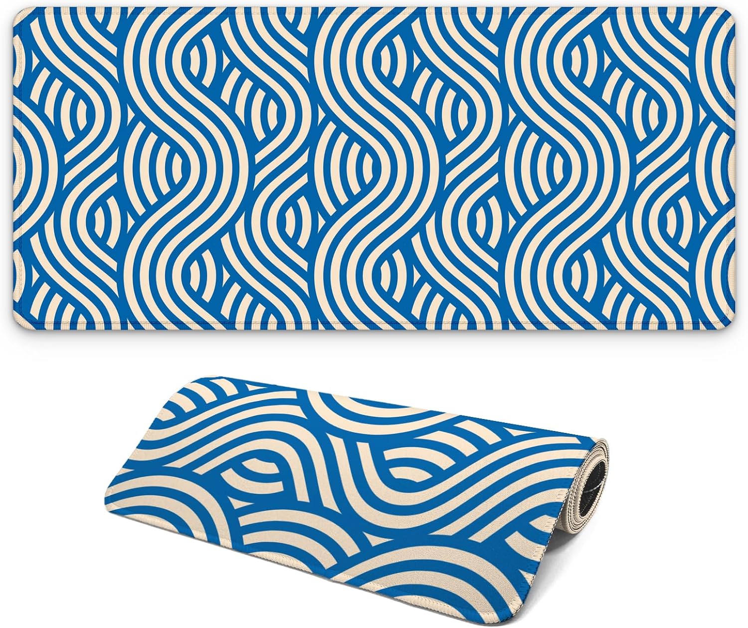 FTSYAD Large Computer Mouse Pad with Non-Slip Base for Desktop, Cute Gaming Mouse Mat with Stitched Edges, Long Extended Anime Mousepad for Laptop, 31.5 x 11.8 inches (Pink Cherry Blossoms) - Image 17