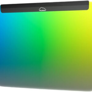 Gaming Mousepad, RGB Gaming Desk Mat, Dynamic LED Lighting, Precise Tracking, Anti-Slip Base, Premium PC, Aluminum Build, USB 3.0 for Windows&Mac