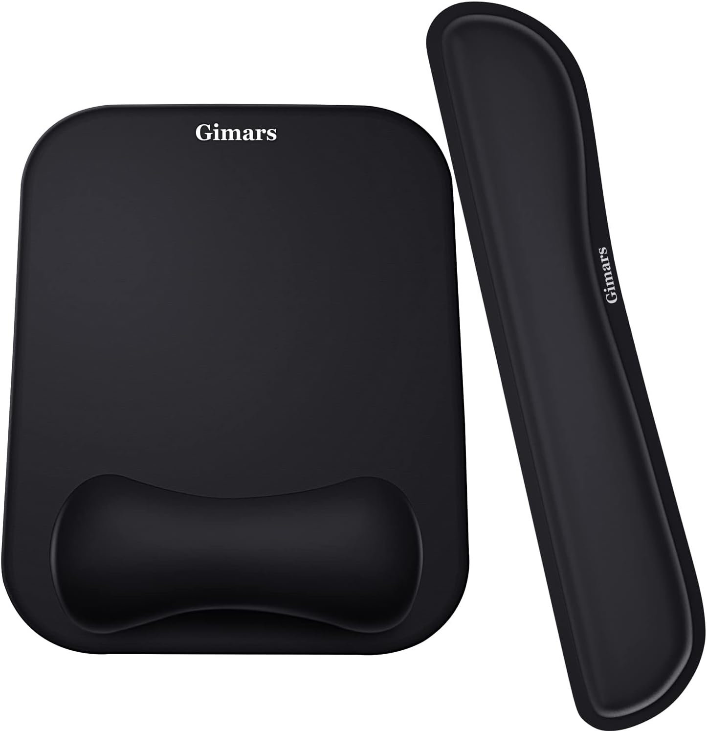 Gimars Mouse Pad with Wrist Rest, Large Smooth Superfine Fibre Memory Foam Ergonomic Mouse Pad, Comfortable Mousepad with Nonslip Base for Pain Relief, Laptop, Computer, Gaming, Office, 11 x 8.26'' - Image 10
