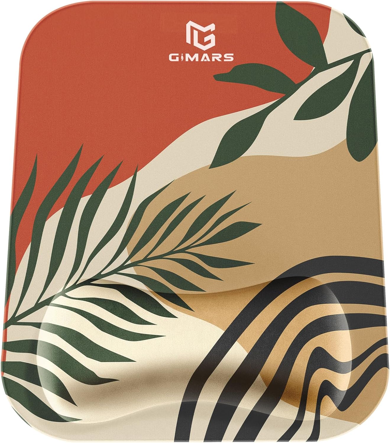 Gimars Mouse Pad with Wrist Rest, Large Smooth Superfine Fibre Memory Foam Ergonomic Mouse Pad, Comfortable Mousepad with Nonslip Base for Pain Relief, Laptop, Computer, Gaming, Office, 11 x 8.26'' - Image 12