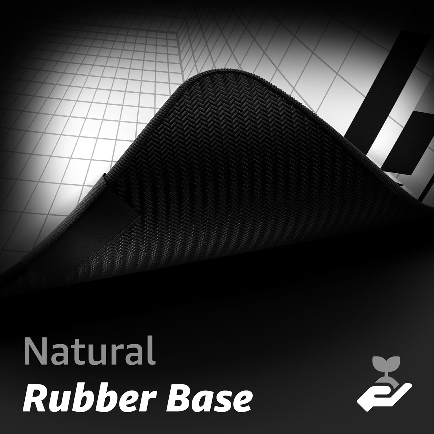 Hystar® Extended Gaming Mouse Pad | XXXL 45" x 20" | 5mm Thick, Waterproof Surface, Smooth Polyester Fabric, and Natural Rubber Base | Mainframe (Light) - Image 5