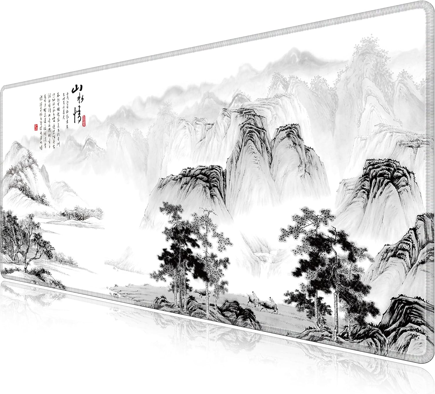 LL-COEUR Extended Non-Slip Mousepad Large Gaming Mouse Mat Long Table Desk Pad 1200 x 600 x 3 mm (Landscape)