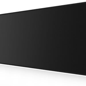 LL-COEUR XXL Black Mouse Pad Gaming Keyboard Mat Laptop Office Desk Mat (47.2" x 21.6" x 0.12")