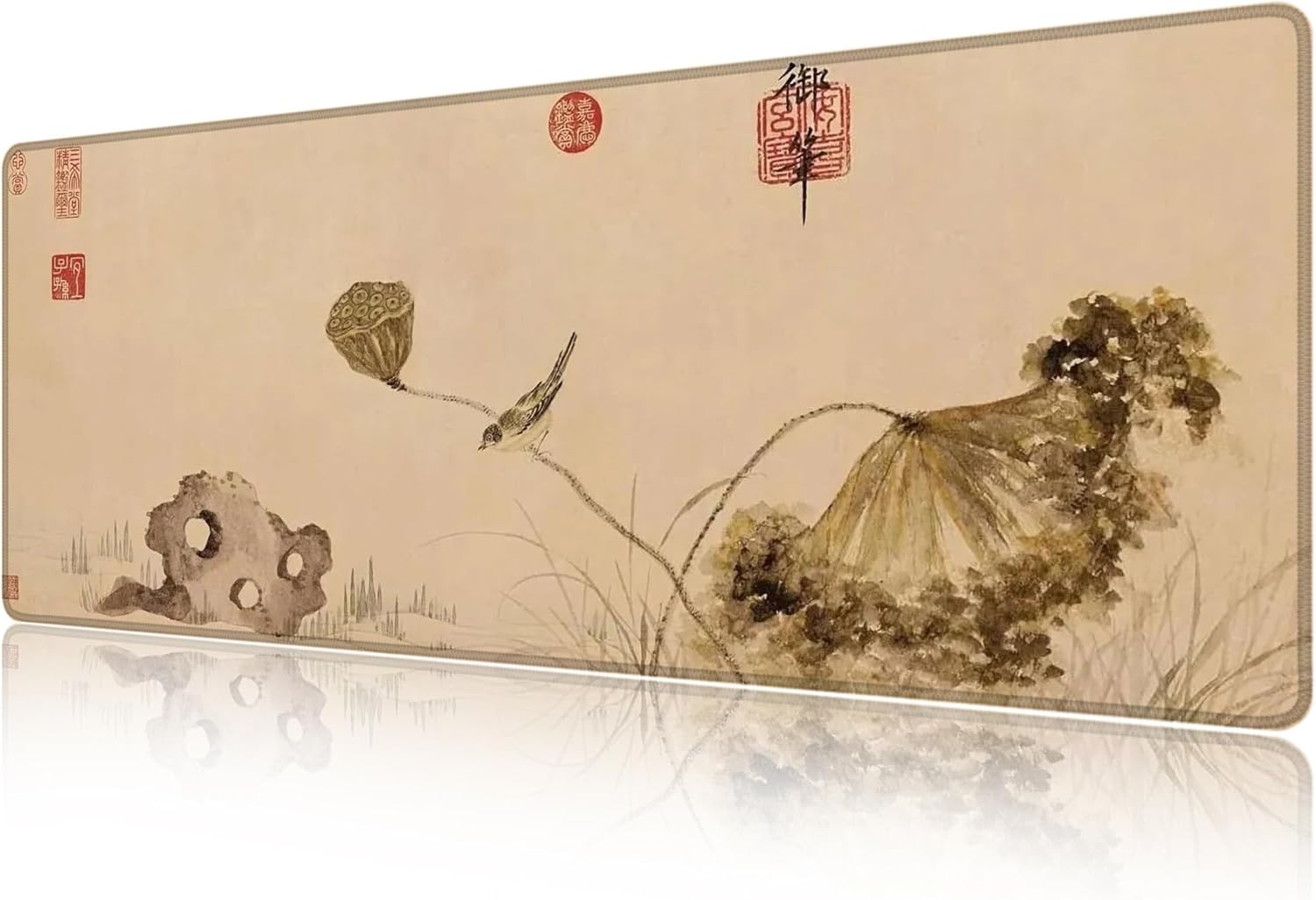 LL-COEUR XXL Computer Laptop Mouse Pad Gaming Play Mat Landscape Office Desk Mat (Colour 6, 1000 x 500 x 3 mm) - Image 8