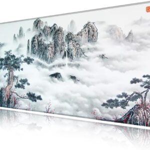 LL-COEUR XXL Computer Laptop Mouse Pad Gaming Play Mat Landscape Office Desk Mat (Colour 6, 1000 x 500 x 3 mm)