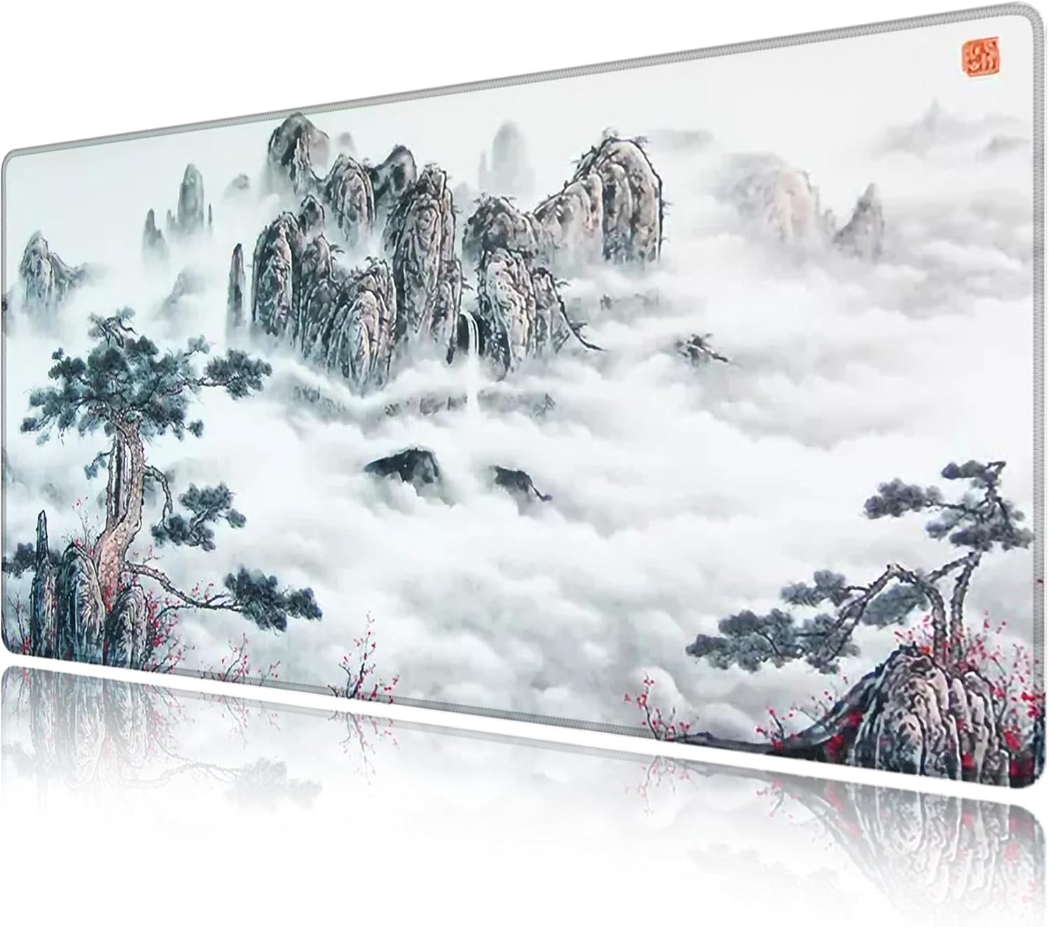 LL-COEUR XXL Computer Laptop Mouse Pad Gaming Play Mat Landscape Office Desk Mat (Colour 6, 1000 x 500 x 3 mm)