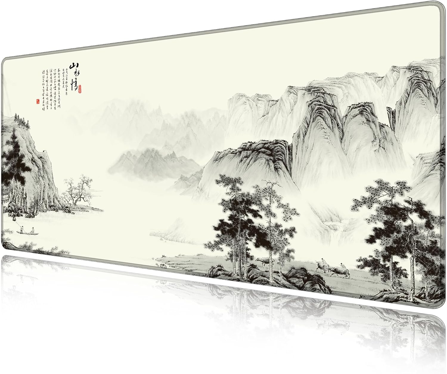 LL-COEUR XXL Computer Laptop Mouse Pad Gaming Play Mat Landscape Office Desk Mat (Colour 6, 1000 x 500 x 3 mm) - Image 25