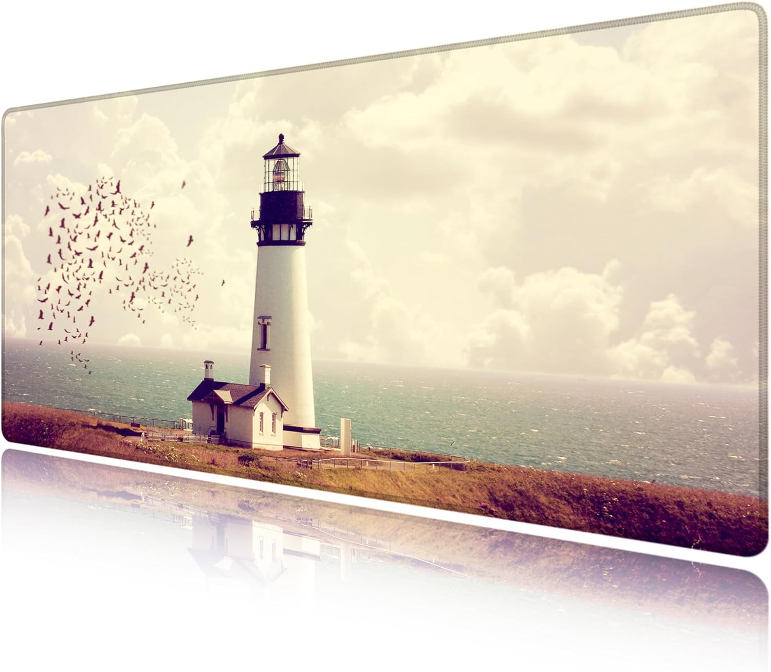 LL-COEUR XXL Gaming Mouse Pad Computer Keyboard Mat Office Desk Mat 120 x 60 cm (Colour 3, 1200 x 600 x 3 mm) - Image 10