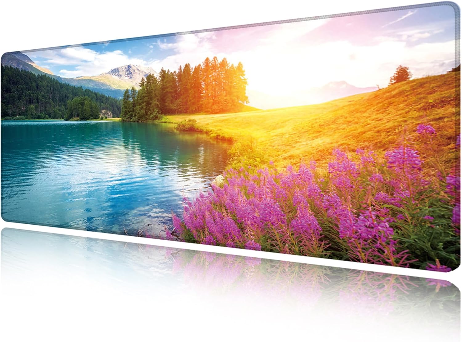 LL-COEUR XXL Landscape Mouse Pad Computer Keyboard Mat Office Desk Pad 2mm (Colour 3, 1200 x 600 x 3 mm) - Image 22