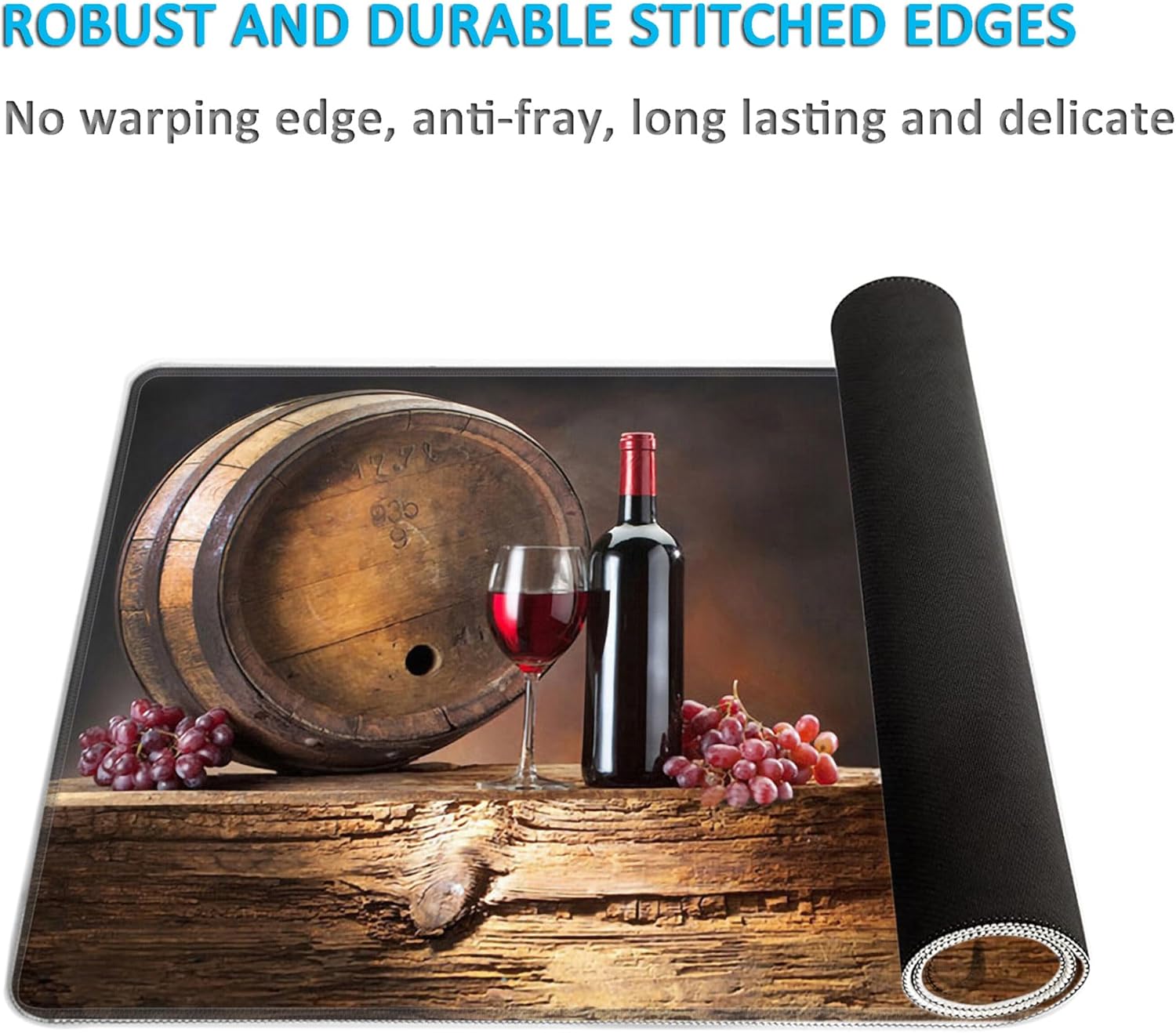 LL-COEUR XXL Landscape Mouse Pad Computer Keyboard Mat Office Desk Pad 2mm (Colour 3, 1200 x 600 x 3 mm) - Image 4