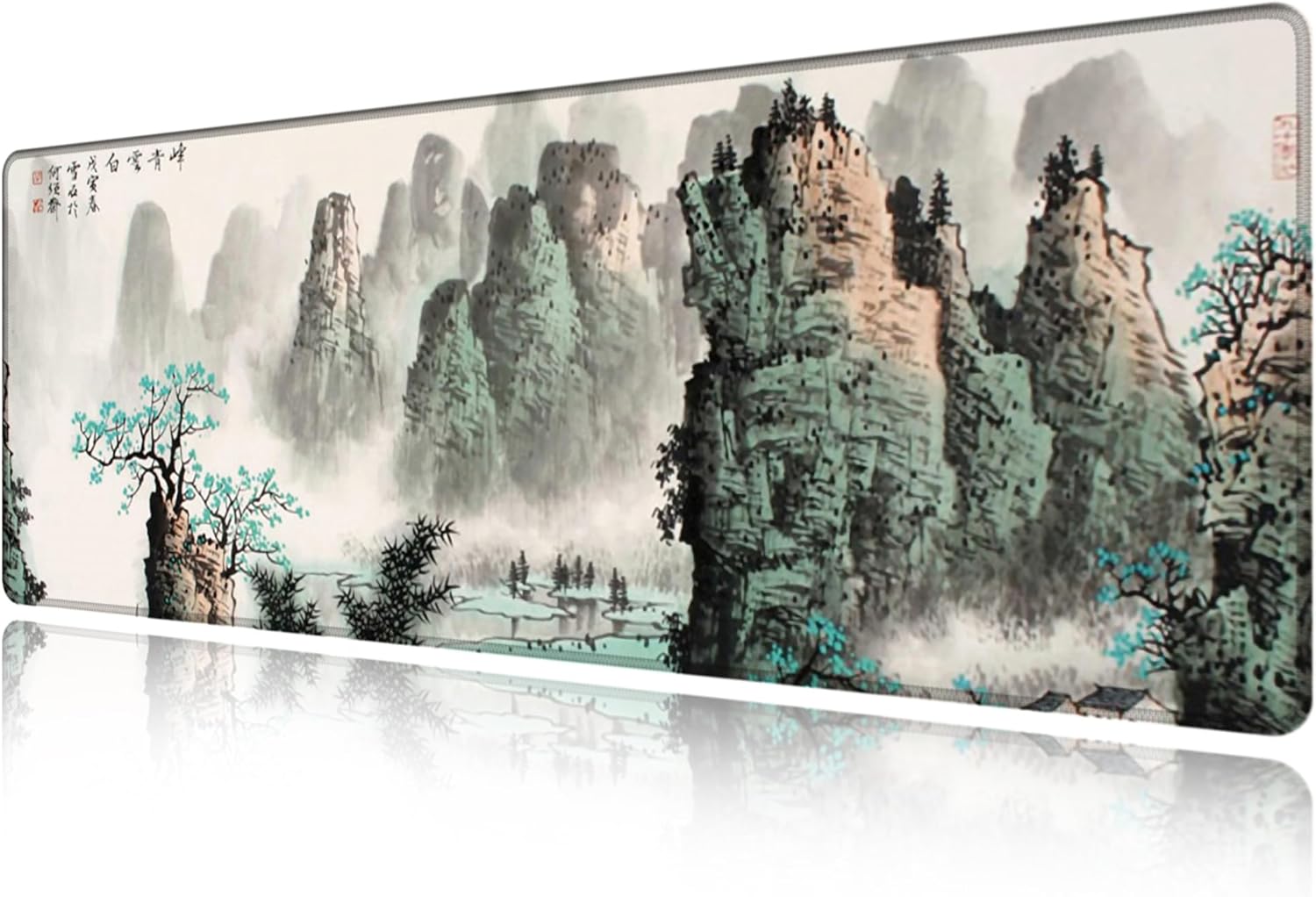 LL-COEUR XXL Laptop Mouse Pad Gaming Play Mat Landscape Table Desk Mat (Colour 1, 1200 x 600 x 3 mm) - Image 33