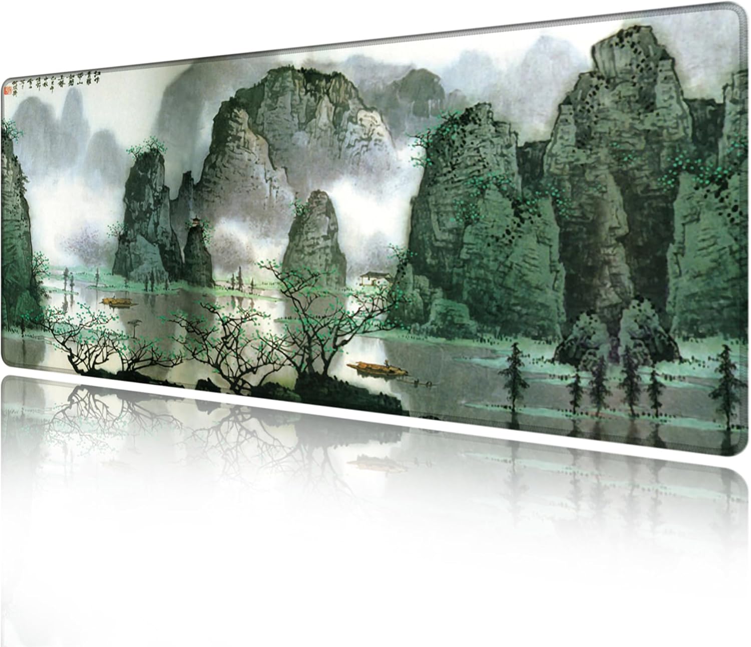 LL-COEUR XXL Laptop Mouse Pad Gaming Play Mat Landscape Table Desk Mat (Colour 1, 1200 x 600 x 3 mm) - Image 13