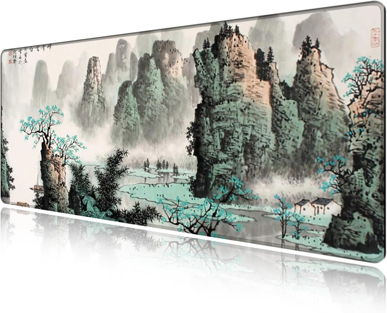 LL-COEUR XXL Laptop Mouse Pad Gaming Play Mat Landscape Table Desk Mat (Colour 1, 1200 x 600 x 3 mm) - Image 42