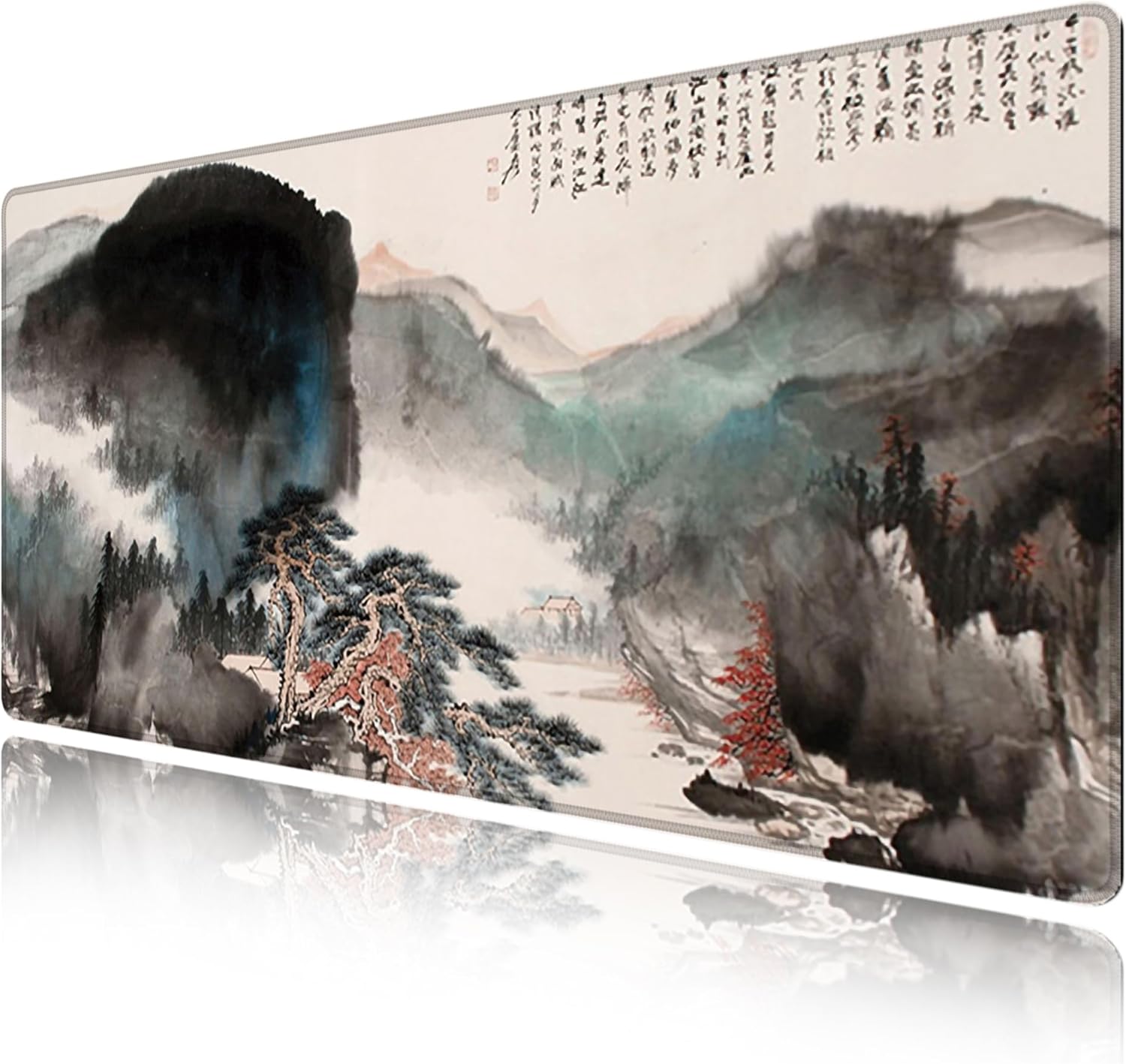 LL-COEUR XXL Laptop Mouse Pad Gaming Play Mat Landscape Table Desk Mat (Colour 1, 1200 x 600 x 3 mm) - Image 8