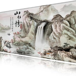 LL-COEUR XXL Laptop Mouse Pad Gaming Play Mat Landscape Table Desk Mat (Colour 1, 1200 x 600 x 3 mm)