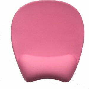 LLLSSS Mouse Pad Silicone Soft Anti Slip Mouse Pad with Wrist Rest Support Mat for Computer Gaming Pc Laptop Solid Color(D)