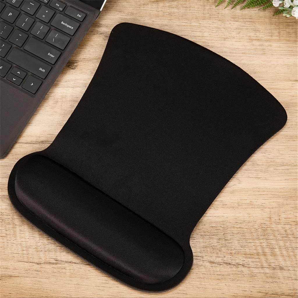 LLLSSS Rectangle Mouse Pad with Wrist Rest for Laptop Mat Wrist Support Wristband Mouse Mat Pad for Laptop Computer(A) - Image 8