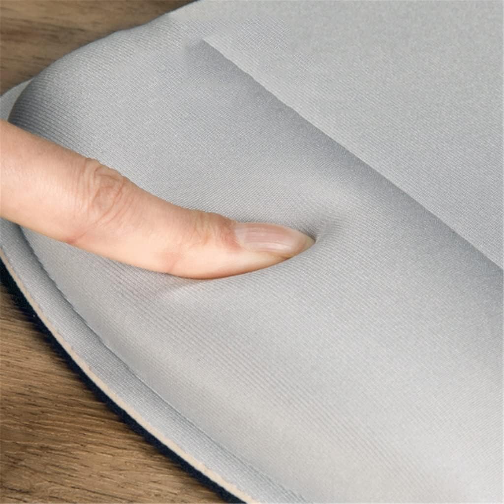 LLLSSS Solid Color Large Curved Mouse Pad Wrist Rest Mousepad Gaming Office Mat for Desktop Laptop for Gaming PC(Black) - Image 5