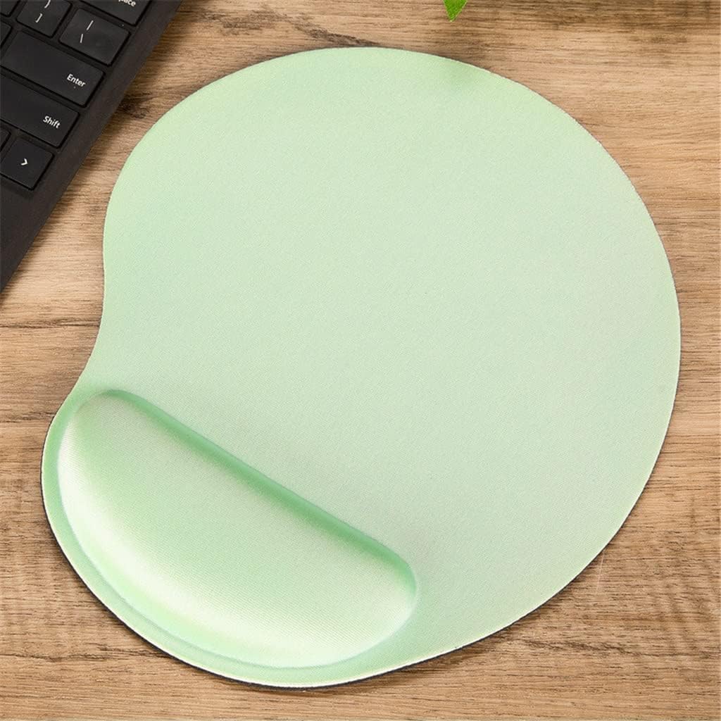 LLLSSS Solid Color Large Curved Mouse Pad Wrist Rest Mousepad Gaming Office Mat for Desktop Laptop for Gaming PC(Black) - Image 7