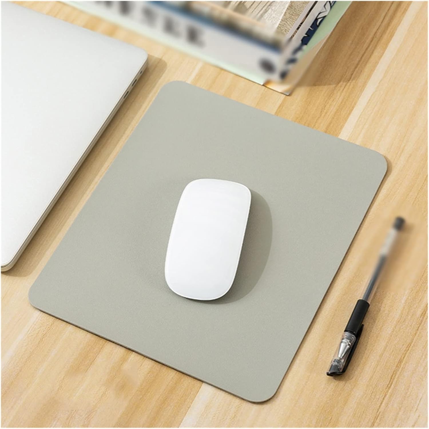 LLLSSS Suitable for Computer Desktop Use Mouse Pad Office Game Desktop Pad Simple Rest Pad(19 * 23cm)