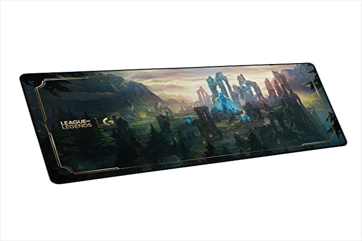 Logitech G840 XL Cloth Gaming Mouse Pad, Thin Pad, Stable Rubber Base, Performance-tuned Moderate surface friction, Durable tube for transport - Black - Image 6