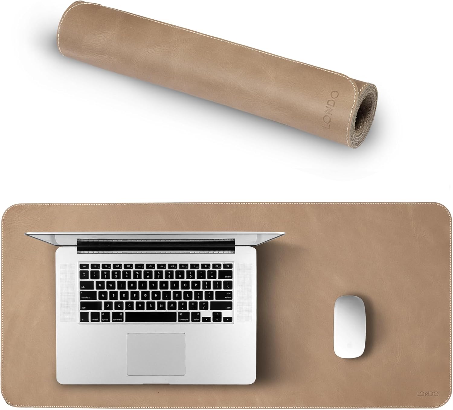 Londo Top Grain Leather Extended Mouse Pad \u2013 Large Desk Mat for Office & Gaming, Smooth Writing Surface, Non-Slip Base, Durable & Stylish Workspace Accessory - Image 9