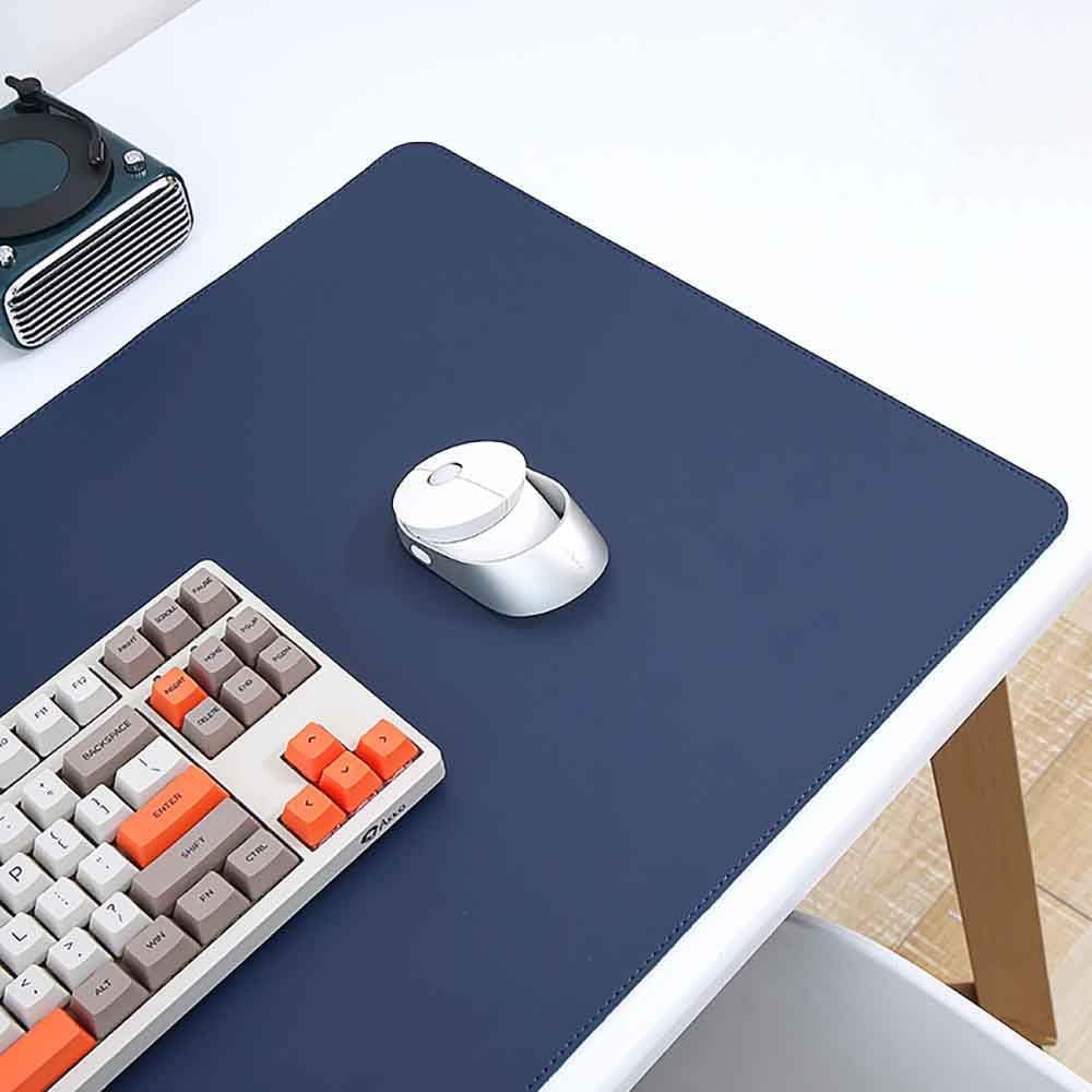 Mouse Pad Desk Mat Nonslip Rubber Base Waterproof Desk Blotter PU Leather Computer Mouse Pad (Pink Pro,40x60 cm) - Image 12