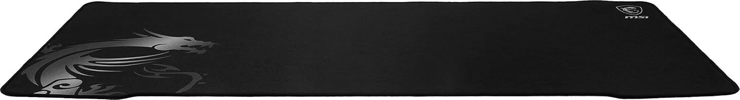 MSI Agility GD70 - XXL Extended Gaming Mouse Pad, Silk Gaming Fabric Surface, Soft Seamed Edges, Anti-Slip Base - 900 x 400 x 3 mm - Image 3