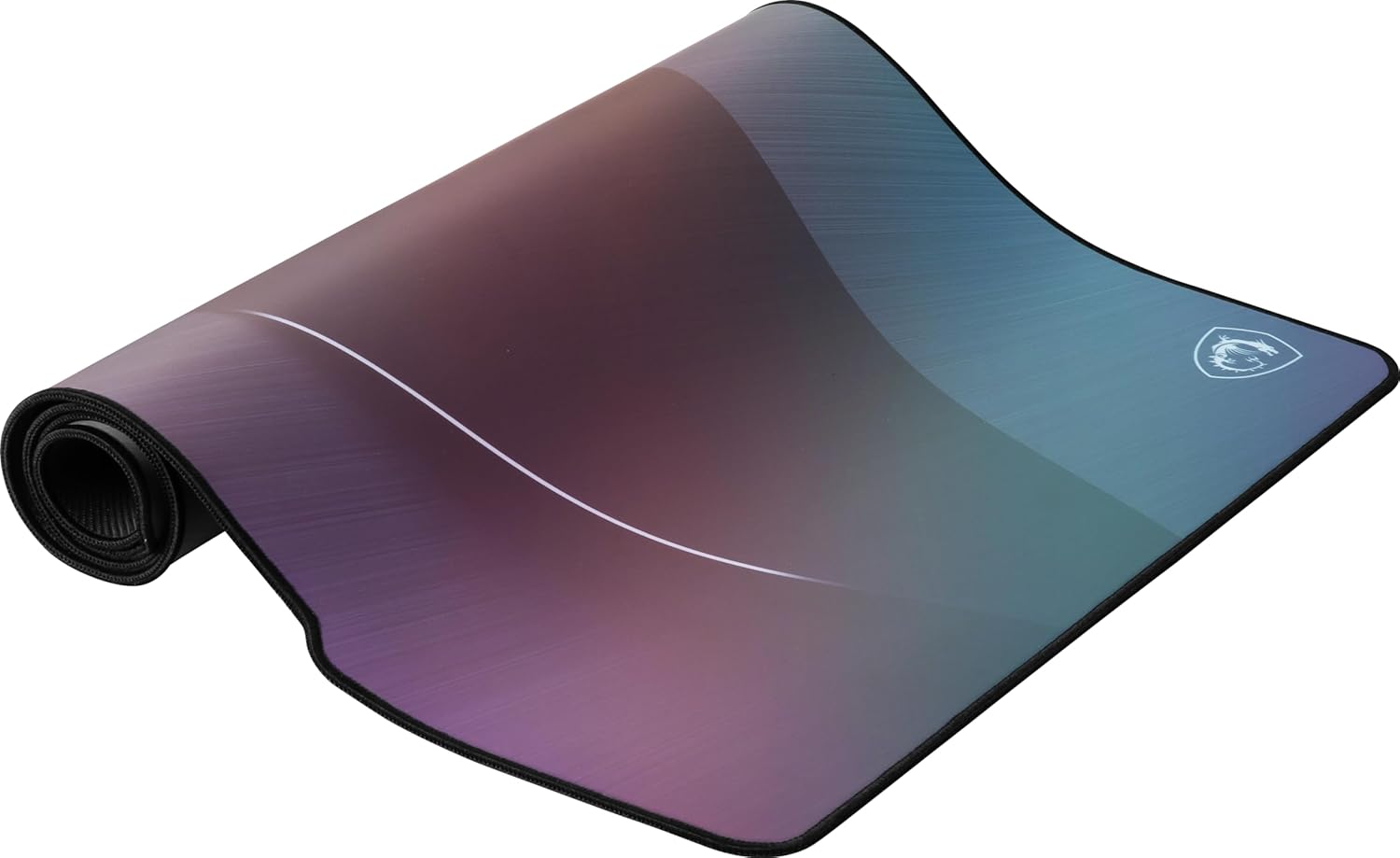 MSI Gaming XXL Ultra-Smooth Silk Low-Friction relective Surface Non-Slip Natural Rubber Base 3mm Thick Gaming Mouse Pad (Agility GD72 Gleam Edition) - Image 3