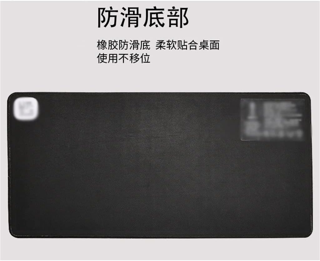 Oversized Mouse Pad Winter Office Heated Desk Pad Leather Keyboard Pad - Image 4