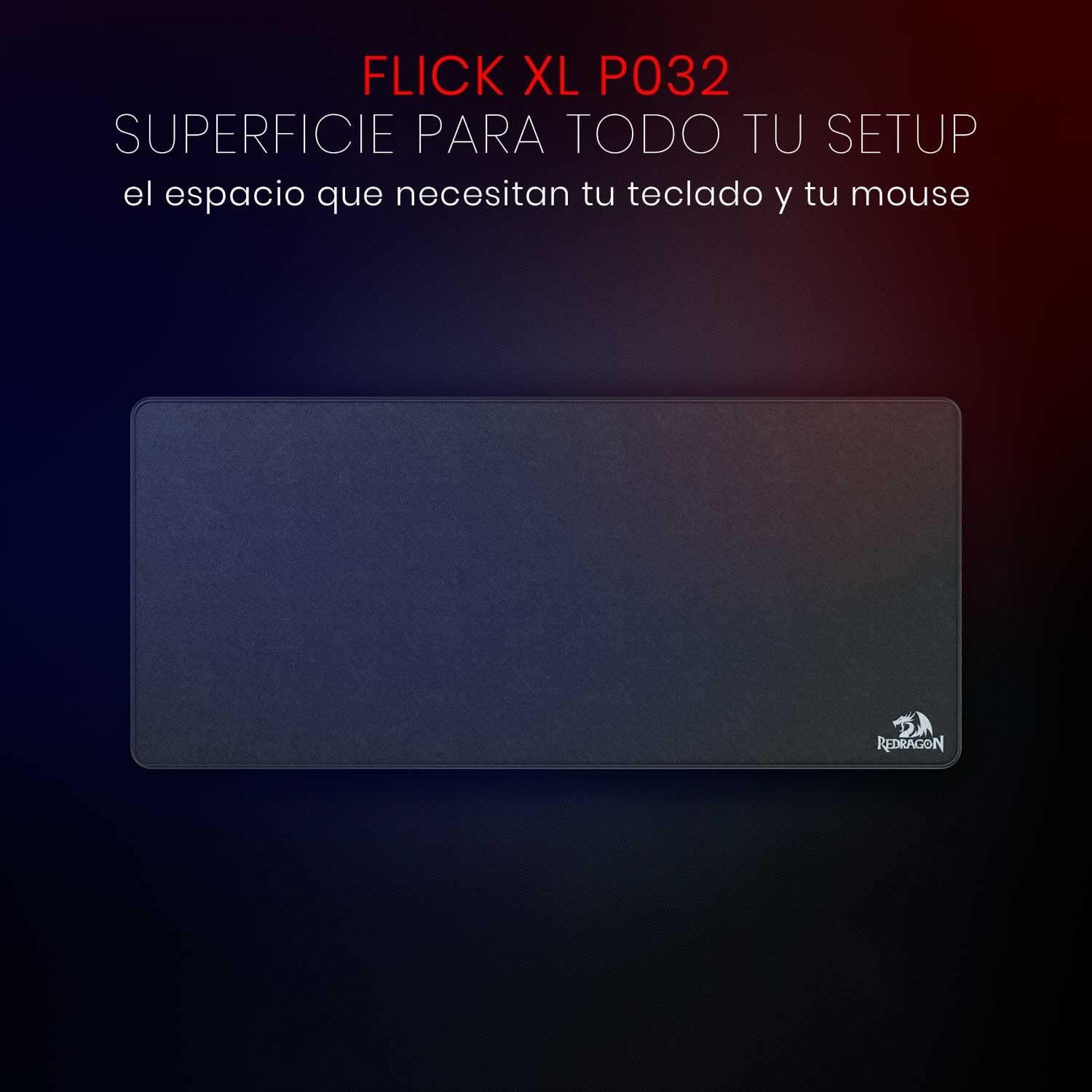 Redragon Flicker Gaming Mouse Pad 90 x 40 XL P032 - Image 2