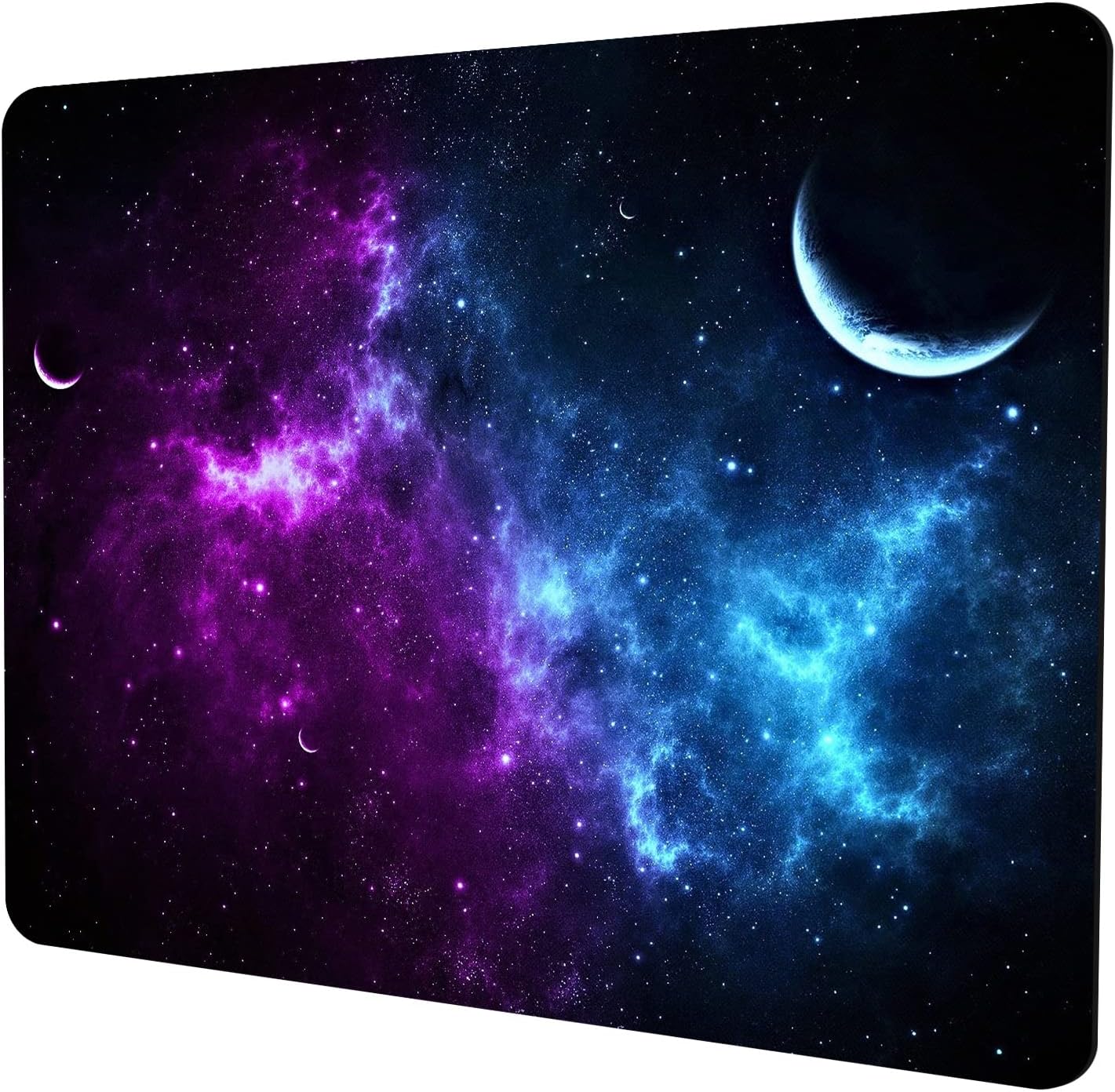SHALYSONG Galaxy Mouse pad, Orange and Cyan Nebula Mouse Pads Office Computer Mousepad, Non-Slip Washable Small Mouse mat 9.5 X 7.9 inch - Image 36