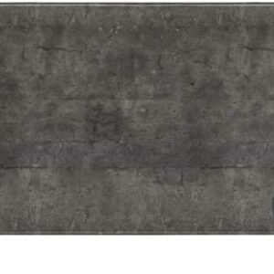 Skinit Extra Large Gaming Mouse Pad - Dark Iron Grey Concrete Design with Stitched Edges, Waterproof, Non-Slip Rubber Base, Desk Mat for Keyboard & Mouse, 35.75" x 15.4" inches