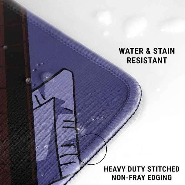 Skinit Extra Large Gaming Mouse Pad - Officially Licensed Trunks Portrait Design with Stitched Edges, Waterproof, Non-Slip Rubber Base, Desk Mat for Keyboard & Mouse, 35.75" x 15.4" inches - Image 3