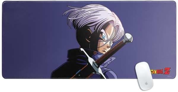 Skinit Extra Large Gaming Mouse Pad - Officially Licensed Trunks Portrait Design with Stitched Edges, Waterproof, Non-Slip Rubber Base, Desk Mat for Keyboard & Mouse, 35.75" x 15.4" inches